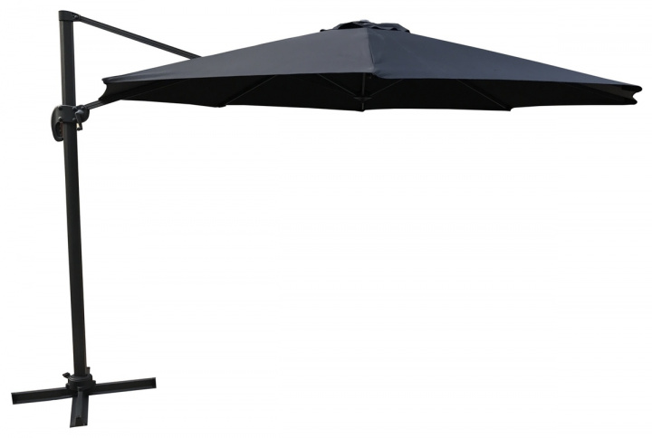 Parasol \'Sandviken\' - Zwart in de groep Meubels / Tuinmeubelen / Parasol bij Reforma (7016-308L)