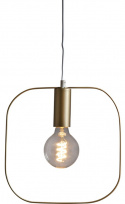 Hangende decoratie \'Form\' - Goud/Wit