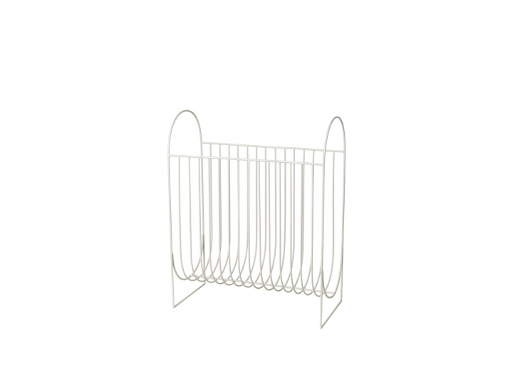 Tijdschriftenhouder \'Maggie\' - Wit in de groep Meubels / Planken & opslag / Kleine opslag bij Reforma (71178035)