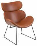 Fauteuil \'Hushum\' 90cm - Bruin