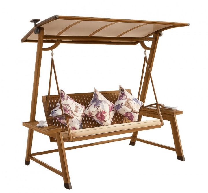 Hangstoel \'Tropea\' - Bruin in de groep Meubels / Tuinmeubelen / Buitenbanken bij Reforma (7178-124)