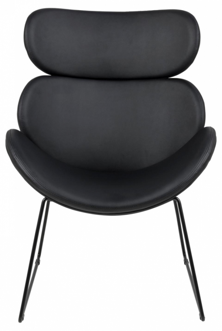 Fauteuil \'Hushum\' 90cm - Zwart in de groep Meubels / Zitmeubels / Fauteuils bij Reforma (71939)