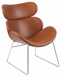 Fauteuil \'Hushum\' 85cm - Bruin
