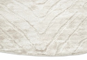 Rond tapijt \'Wren\' 120cm - Wit