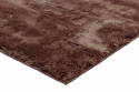 Vloerkleed \'Aranga Super Soft\' 140x200cm - Donkerbruin