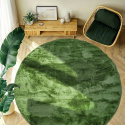 Ronde tapijt \'Aranga Super Soft\' 240cm - Olijf