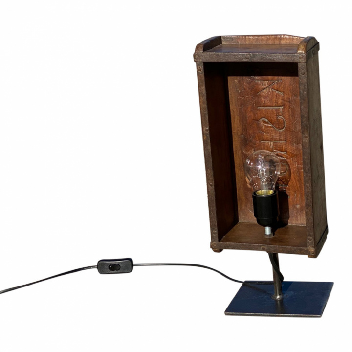 Lamp van baksteen Vintage - Natuurlijk in de groep Verlichting / Lampen / Tafellampen bij Reforma (741015)