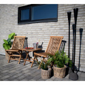 Salontafel \'Bilbao\' 50x50 - Natuurlijk