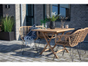 Tuin tafel \'Oviedo\' 120x80cm - Eik