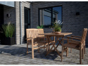Tuin tafel \'Oviedo\' 120x80cm - Eik