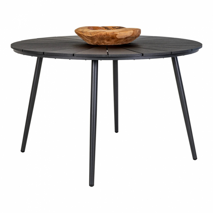 Tafel \'Vadstena\' - Zwart in de groep Meubels / Tuinmeubelen / Tuin tafel bij Reforma (7501115)