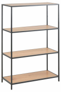 Boekenkast \'Hydra\' 3 planken - Zwart