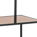 Boekenkast \'Hydra\' 3 planken - Zwart