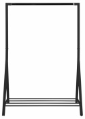 Kledingrek \'Alzira\' - Zwart
