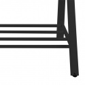 Kledingrek \'Alzira\' - Zwart