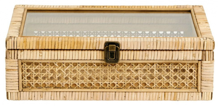 Opbergdoos \'Wickerwork\' - Natuurlijk in de groep Meubels / Planken & opslag / Kleine opslag bij Reforma (7667)