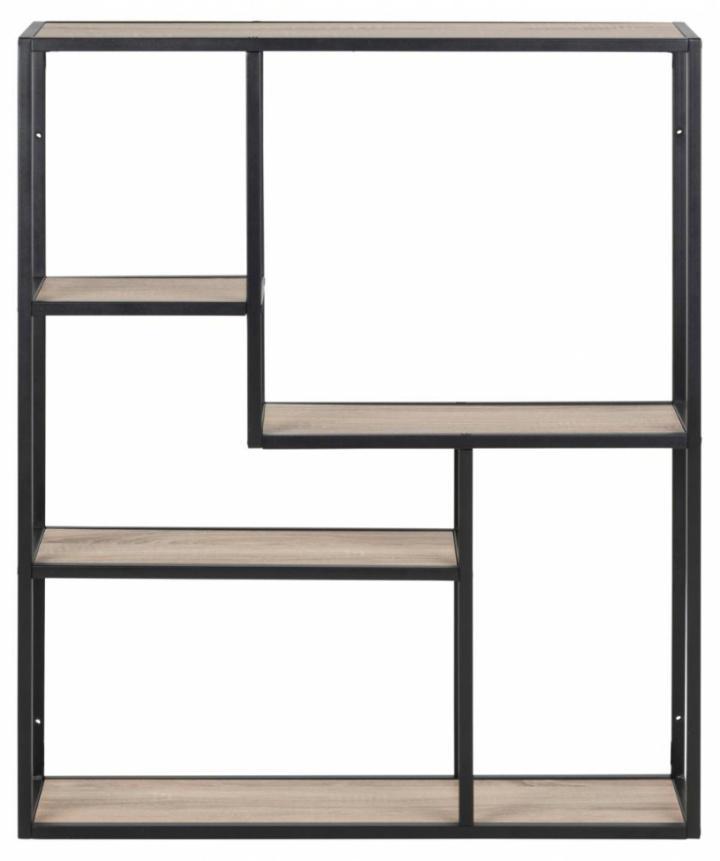 Wandplank \'Hydra\' - Zwart in de groep Meubels / Planken & opslag / Wandplanken bij Reforma (77638)