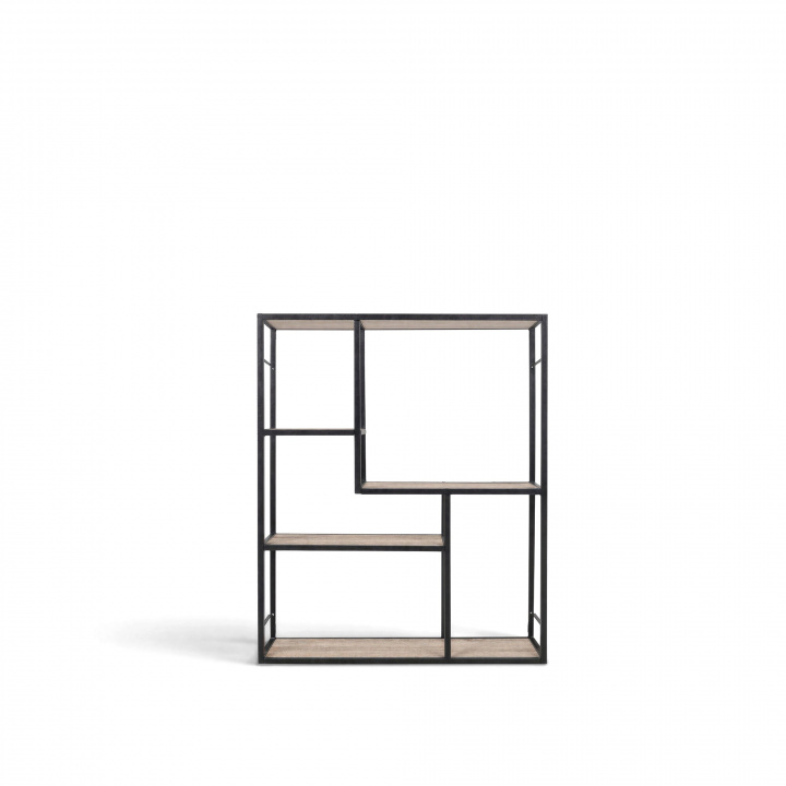 Wandplank \'Hydra\' - Zwart in de groep Meubels / Planken & opslag / Wandplanken bij Reforma (77638)