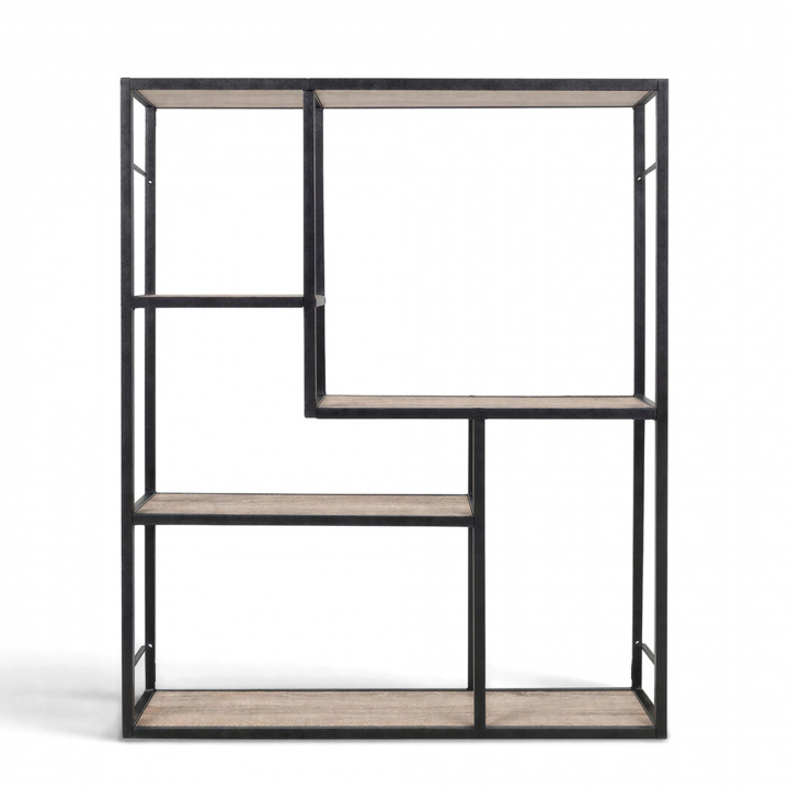Wandplank \'Hydra\' - Zwart in de groep Meubels / Planken & opslag / Wandplanken bij Reforma (77638)