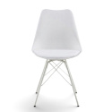 Stoel \'Eris\' - Wit/Grijs