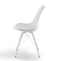 Stoel \'Eris\' - Wit/Grijs