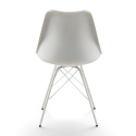 Stoel \'Eris\' - Wit/Grijs