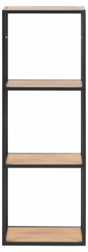 Wandplank \'Hydra\' 24cm - Zwart