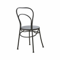 Stoel \'William\' - Donkergrijs