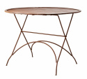 Tafel \'Visby\' Rond 100cm - Oranje