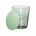 Salontafel/mand \'Marstrand\' rond 40cm - Groen