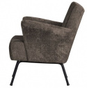 Fauteuil \'Muse\' - Grijs/ Bruin
