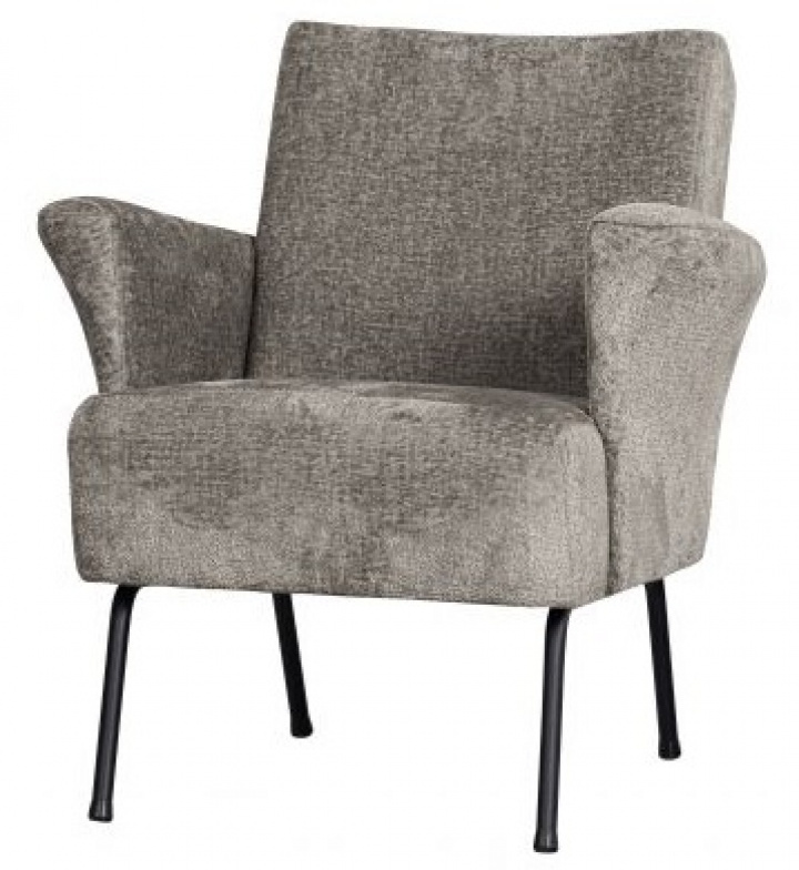 Fauteuil \'Muse\' - Taupe in de groep Meubels / Zitmeubels / Fauteuils bij Reforma (801138-T)