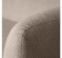 Bank \'Sloping\' - Lichtbruin