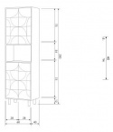 Kast \'Draw\' - Mangohout