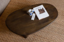 Salontafel \'Roundly\' - Walnoot