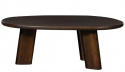 Salontafel \'Roundly\' - Walnoot