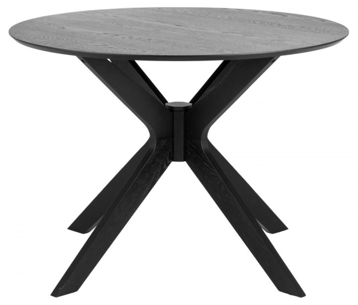 Eettafel \'Kotor\' Rond 105cm- Zwart in de groep Meubels / Tafels / Ronde eettafels bij Reforma (80527)