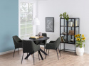 Eettafel \'Kotor\' Rond 105cm- Zwart