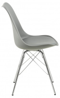 Stoel \'Eris\' - Grijs/Zilver