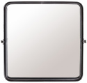 Spiegel \'Poke\' 40x40cm - Zwart