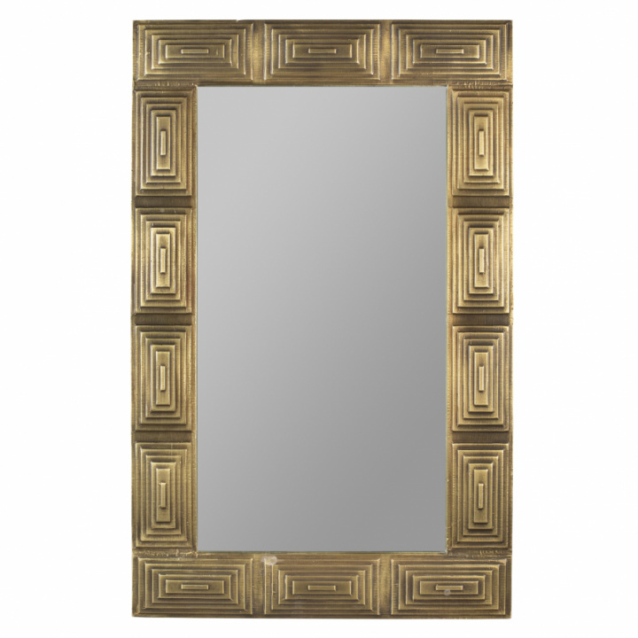 Spiegel \'Volan\' 110x70cm - Messing in de groep Inrichting / Decoratie / Spiegels bij Reforma (8100030)