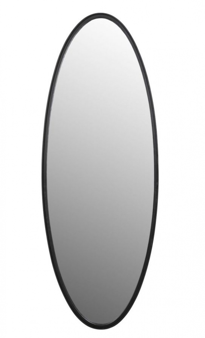 Spiegel \'Matz\' L - Ovaal Zwart in de groep Inrichting / Decoratie / Spiegels bij Reforma (8100040)