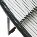 Salontafel \'Milan\' 90x50cm - Zwart/glas