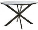 Tafel \'Milan\' Rond 120cm - Zwart