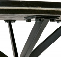 Tafel \'Milan\' Rond 120cm - Zwart