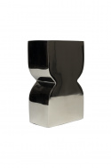 Vaasje Cones L \'Glanzend Zilver\' - Zilver