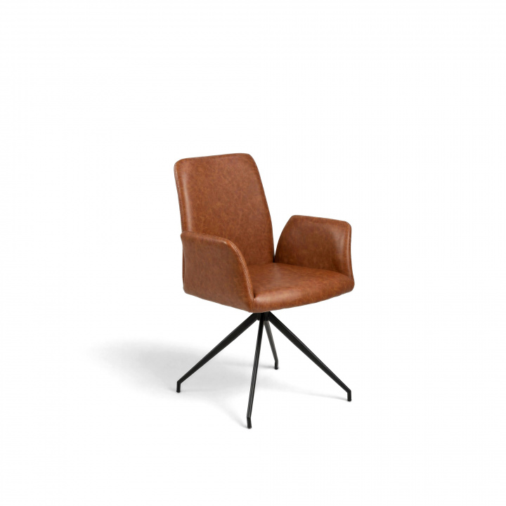 Stoel \'Västerås\' - Bruin in de groep Meubels / Zitmeubels / Stoelen bij Reforma (82020)