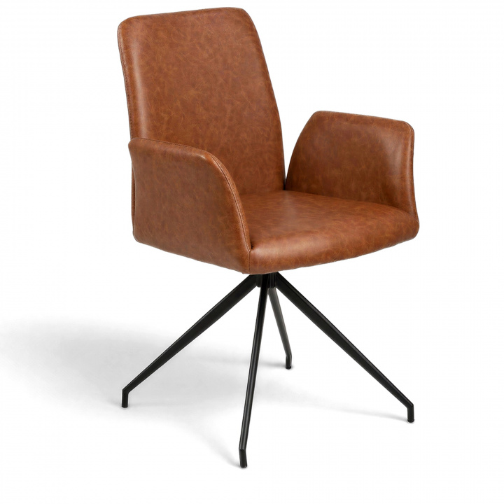 Stoel \'Västerås\' - Bruin in de groep Meubels / Zitmeubels / Stoelen bij Reforma (82020)