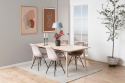 Stoel \'Eris\' - Roze/Zwart