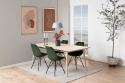 Stoel \'Eris\' - Groen/Zwart